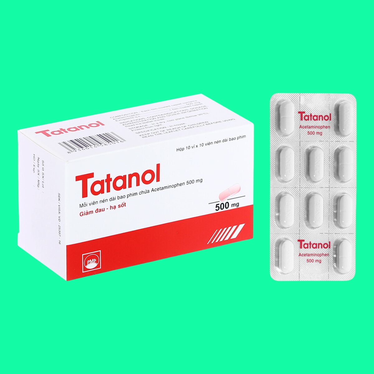 tatanol-500mg-1 Thuốc Tatanol 500mg