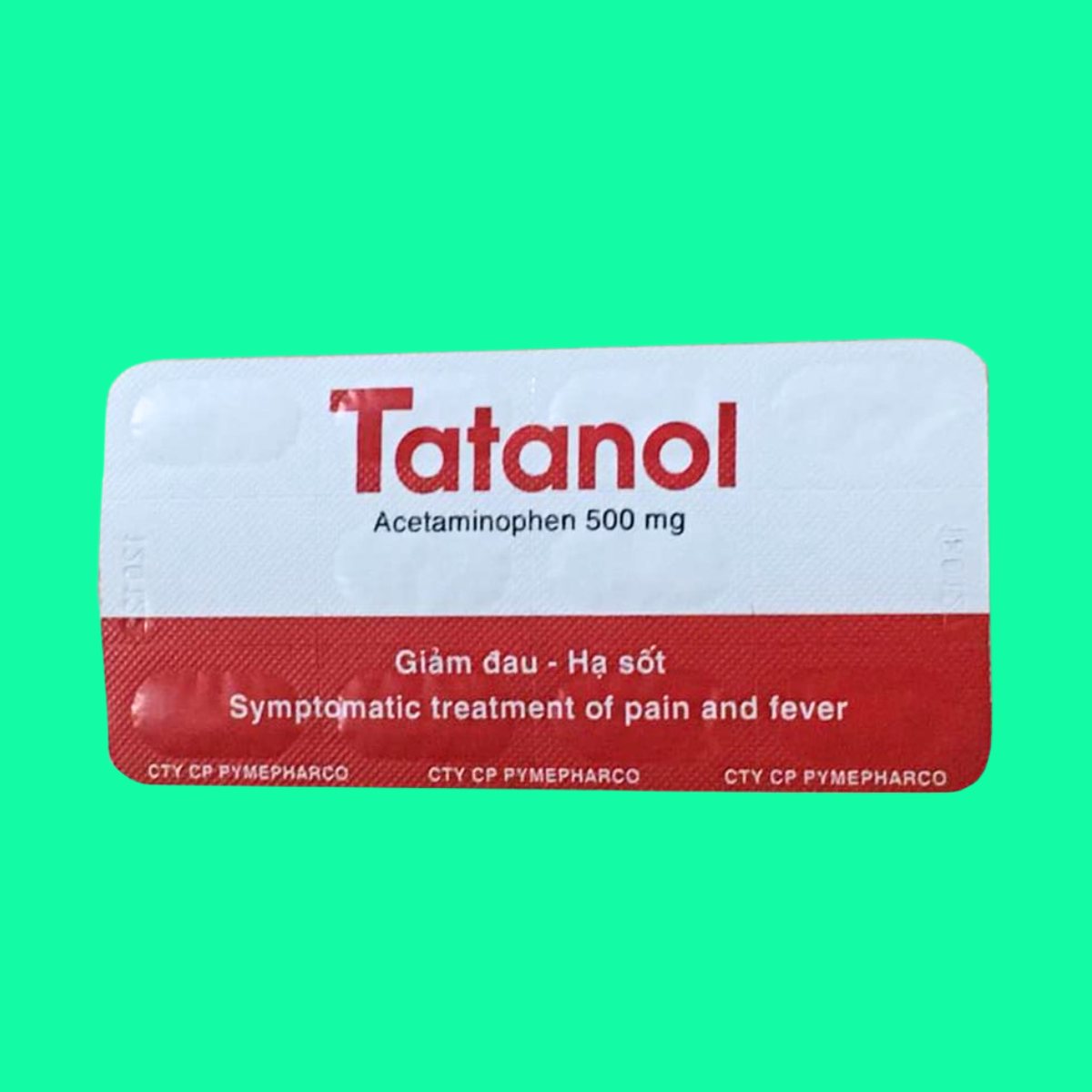 tatanol-500mg-10 Thuốc Tatanol 500mg