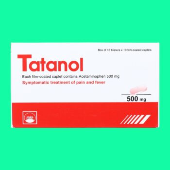Tatanol 500mg 4 Thuốc Tatanol 500mg