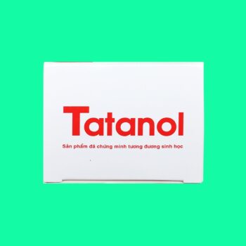 Tatanol 500mg 8 Thuốc Tatanol 500mg