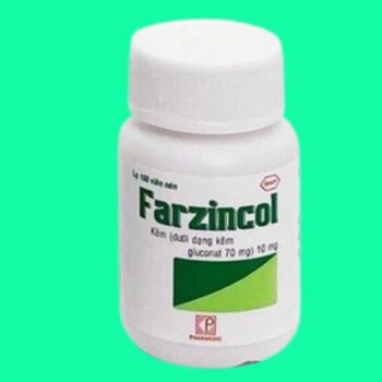 Thuốc Farzincol 10mg bổ sung kẽm cho cơ thể