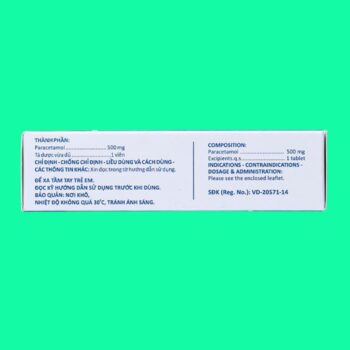 Hapacol Sủi 500mg 5 Thuốc Hapacol Sủi 500mg là thuốc gì?