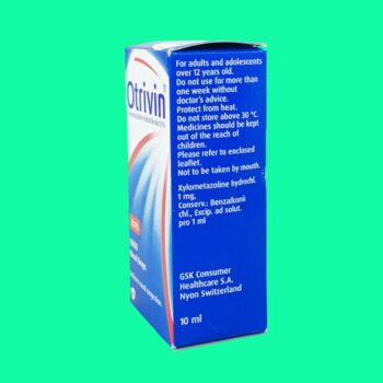Thuốc nhỏ mũi Otrivin 0.1%