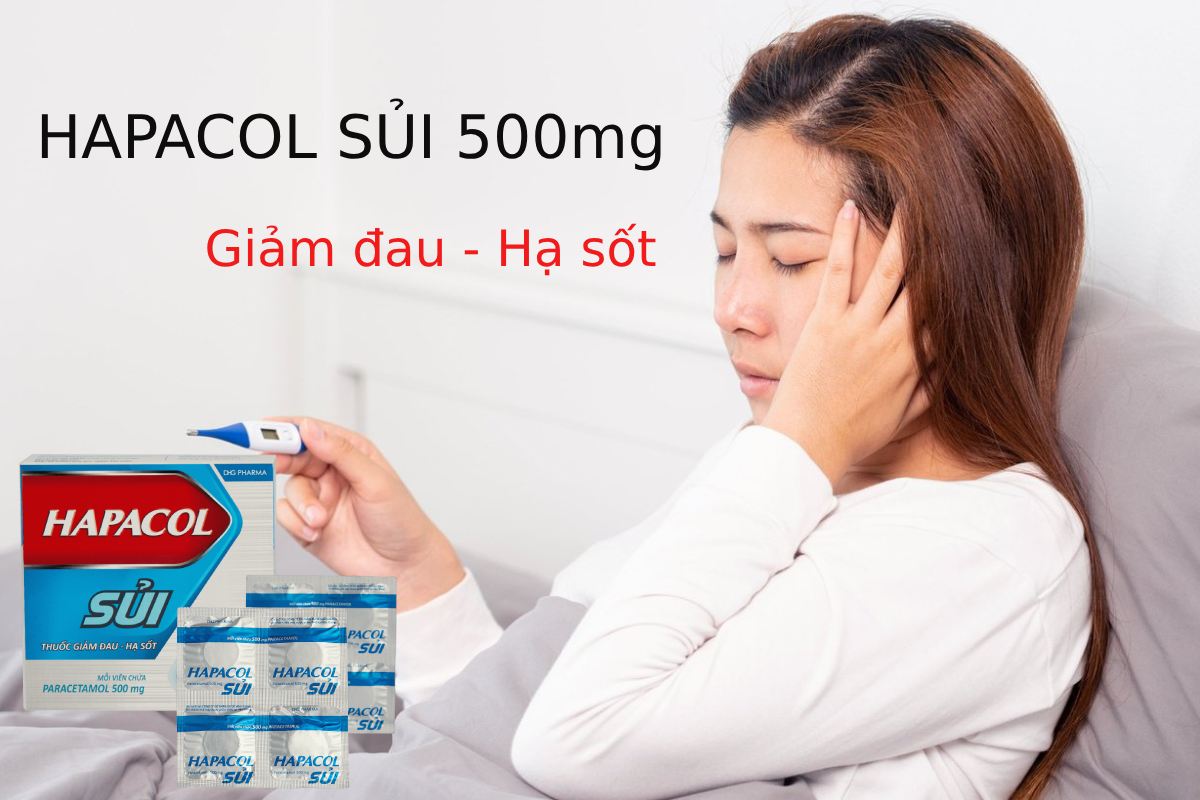 Hapacol Sủi 500mg 11 Thuốc Hapacol Sủi 500mg có công dụng gì?