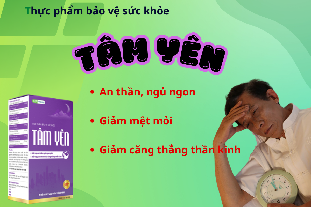 Tâm Yên 8 Tâm Yên mang lại giấc ngủ ngon, ngủ sâu giấc