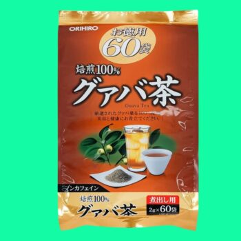 Trà lá ổi Orihiro 3 Trà lá ổi Orihiro túi lọc hỗ trợ giảm cân