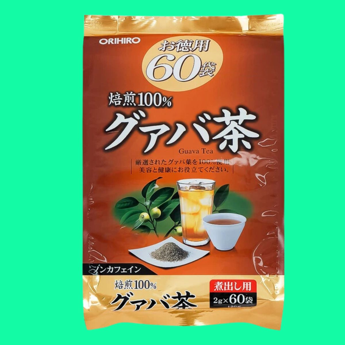 tra-la-oi-giam-can-Orihiro-1 Trà lá ổi Orihiro túi lọc hỗ trợ giảm cân