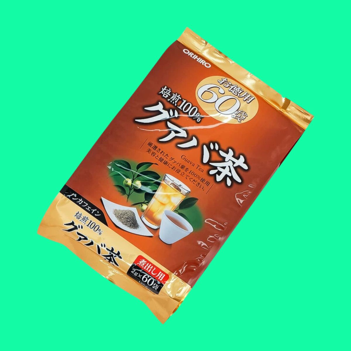 tra-la-oi-giam-can-Orihiro-4 Trà lá ổi Orihiro túi lọc hỗ trợ giảm cân