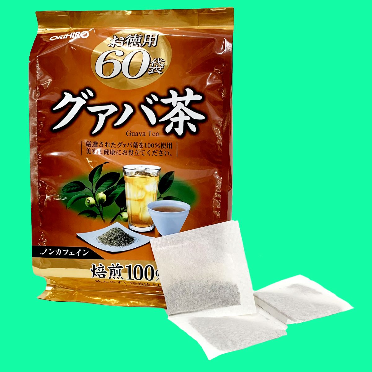 tra-la-oi-giam-can-Orihiro-6 Trà lá ổi Orihiro túi lọc hỗ trợ giảm cân