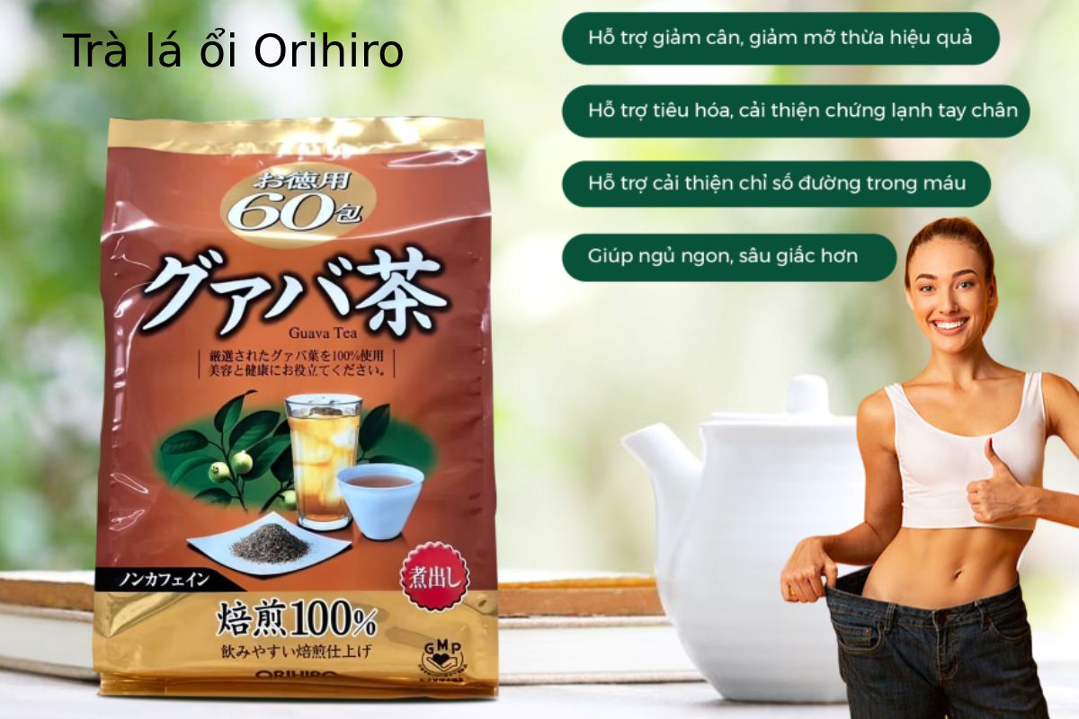 Trà lá ổi Orihiro 12 Trà lá ổi Orihiro có công dụng gì?