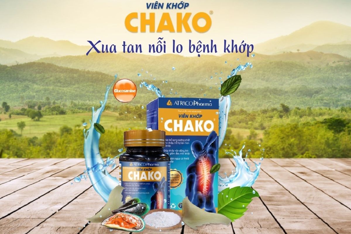 Viên Khớp Chako 11 Viên khớp Chako chiết xuất từ thiên nhiên