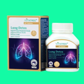 Viên uống thải độc phổi Vitatree Lung Detox Chuẩn Úc