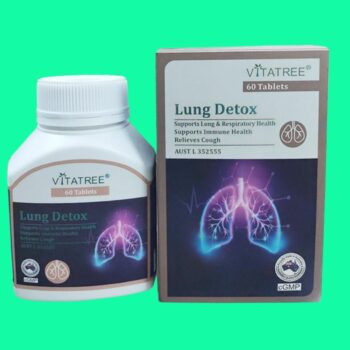 Viên uống thải độc phổi Vitatree Lung Detox Chuẩn Úc
