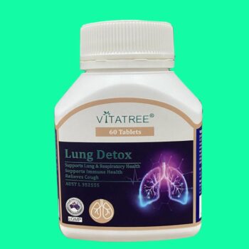 Viên uống thải độc phổi Vitatree Lung Detox Chuẩn Úc