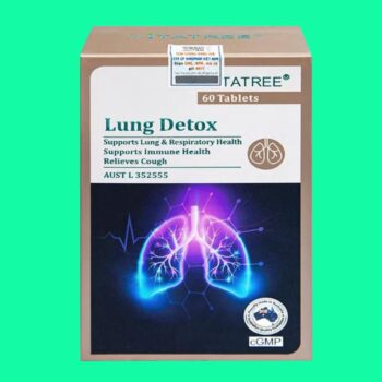 Viên uống thải độc phổi Vitatree Lung Detox Chuẩn Úc