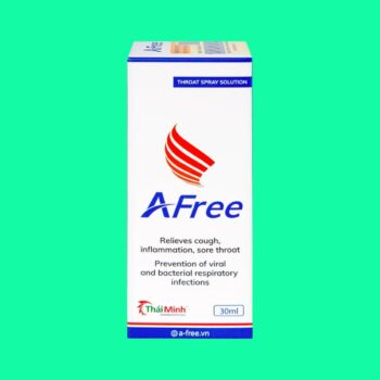 Dung dịch xịt họng Afree 3 Xịt họng Afree Thái Minh