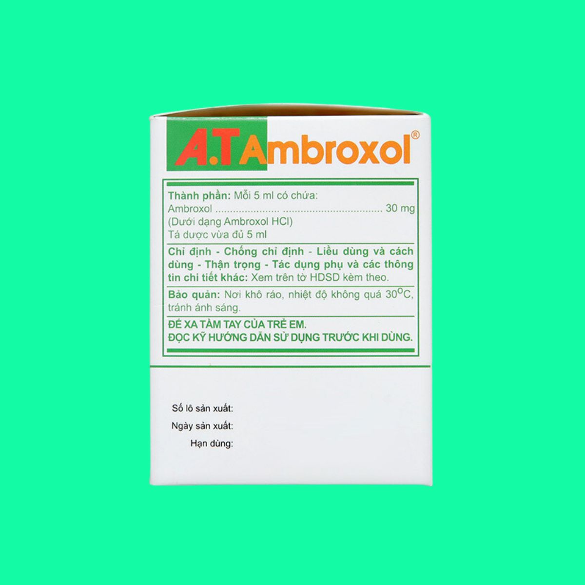 A T Ambroxol (7) A.T Ambroxol
