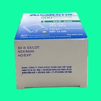 Augmentin 500mg/62.5mg