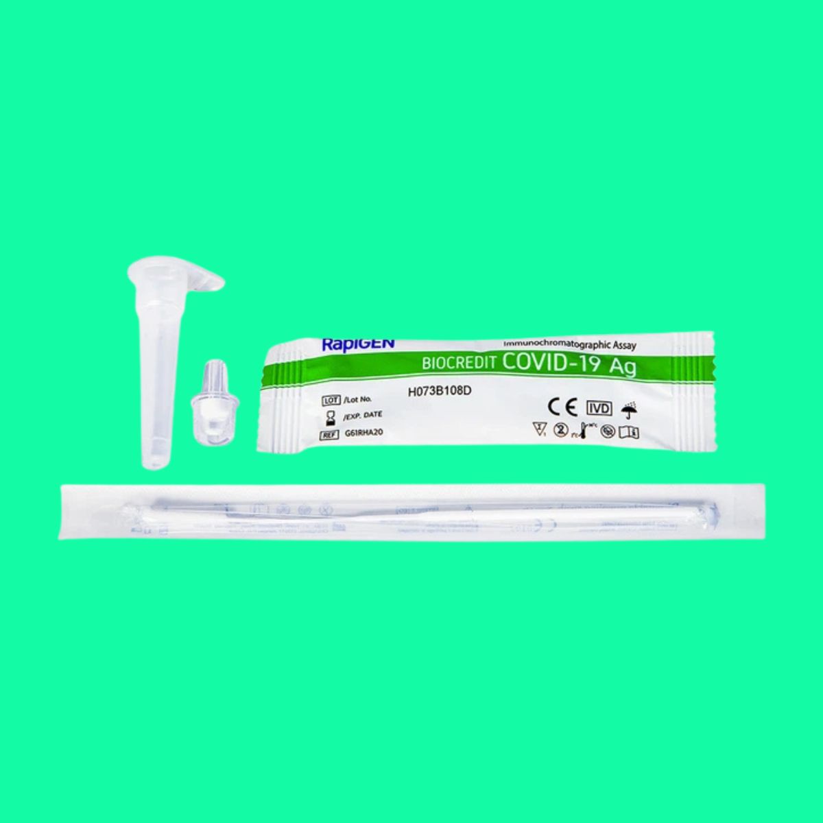 Bộ kit test nhanh Biocredit Covid-19 Ag Test (2) Bộ kit test nhanh Biocredit Covid-19 Ag Test