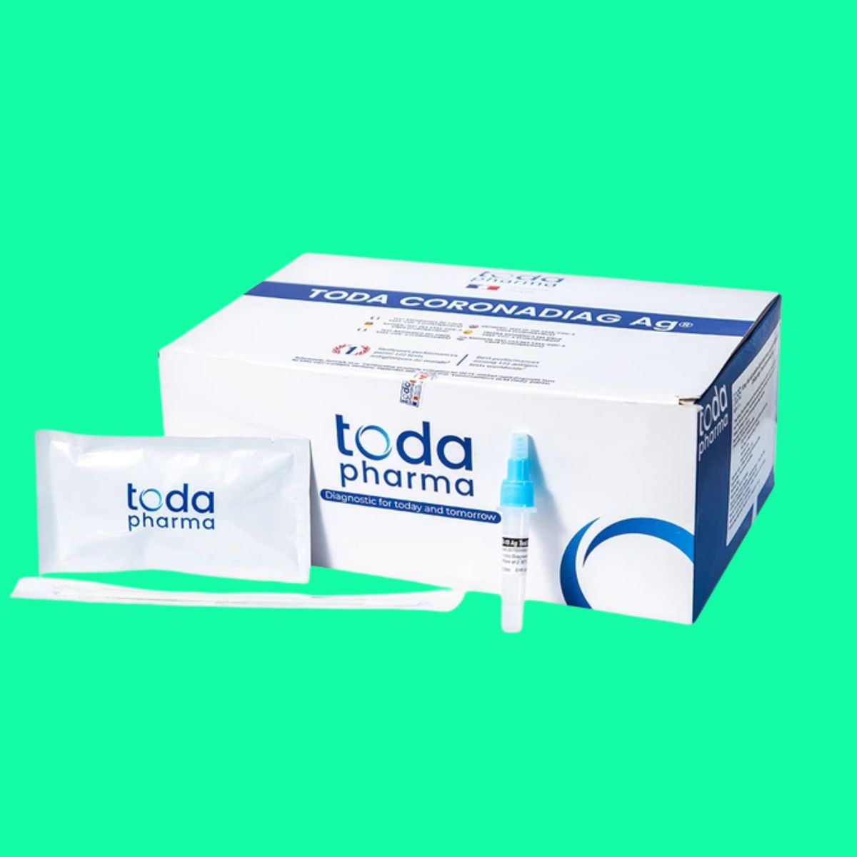 Bộ test nhanh SARS-CoV-2 Toda Coronadiag Ag (1) Bộ test nhanh SARS-CoV-2 Toda Coronadiag Ag