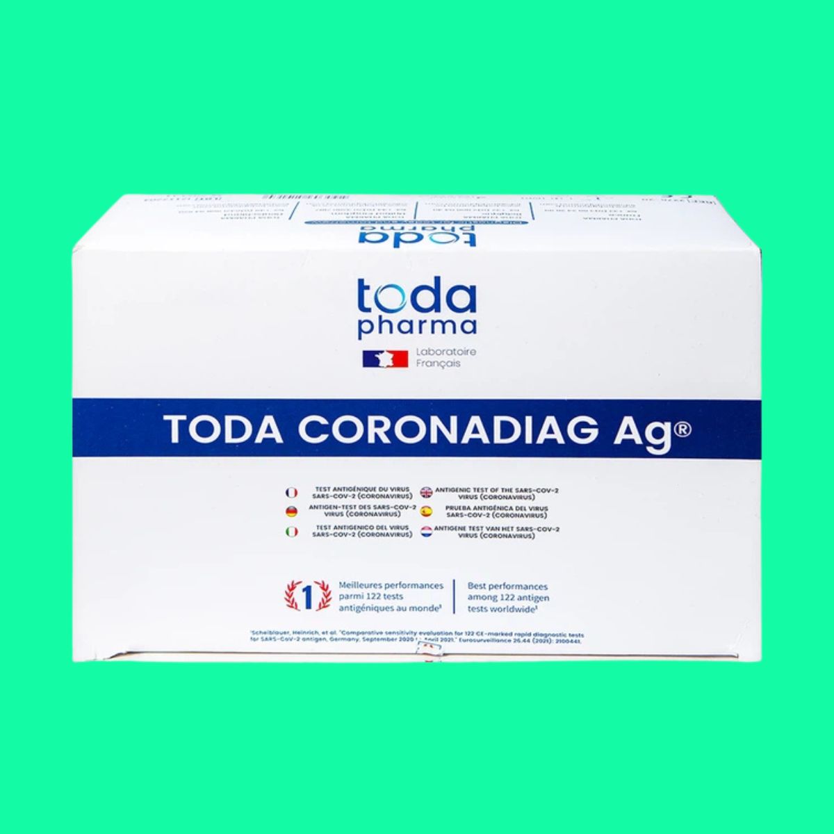 Bộ test nhanh SARS-CoV-2 Toda Coronadiag Ag (2) Bộ test nhanh SARS-CoV-2 Toda Coronadiag Ag