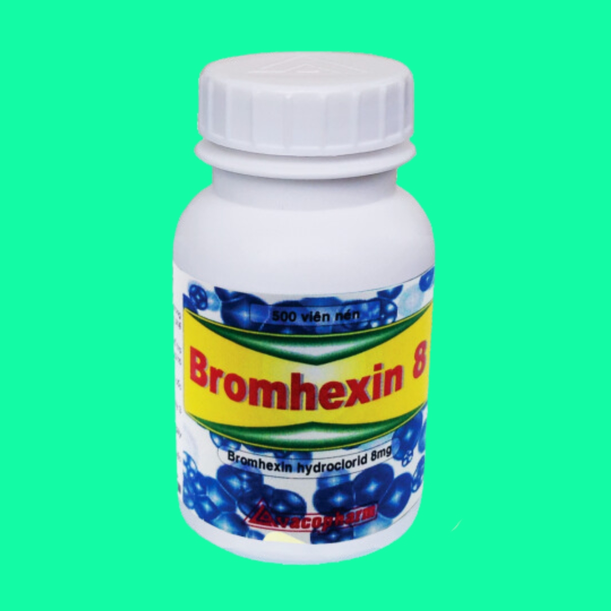 Bromhexin-8-Vacopharm-vien-nen-dai-mau-vang-2 Bromhexin 8 Vacopharm (viên nén dài màu vàng)