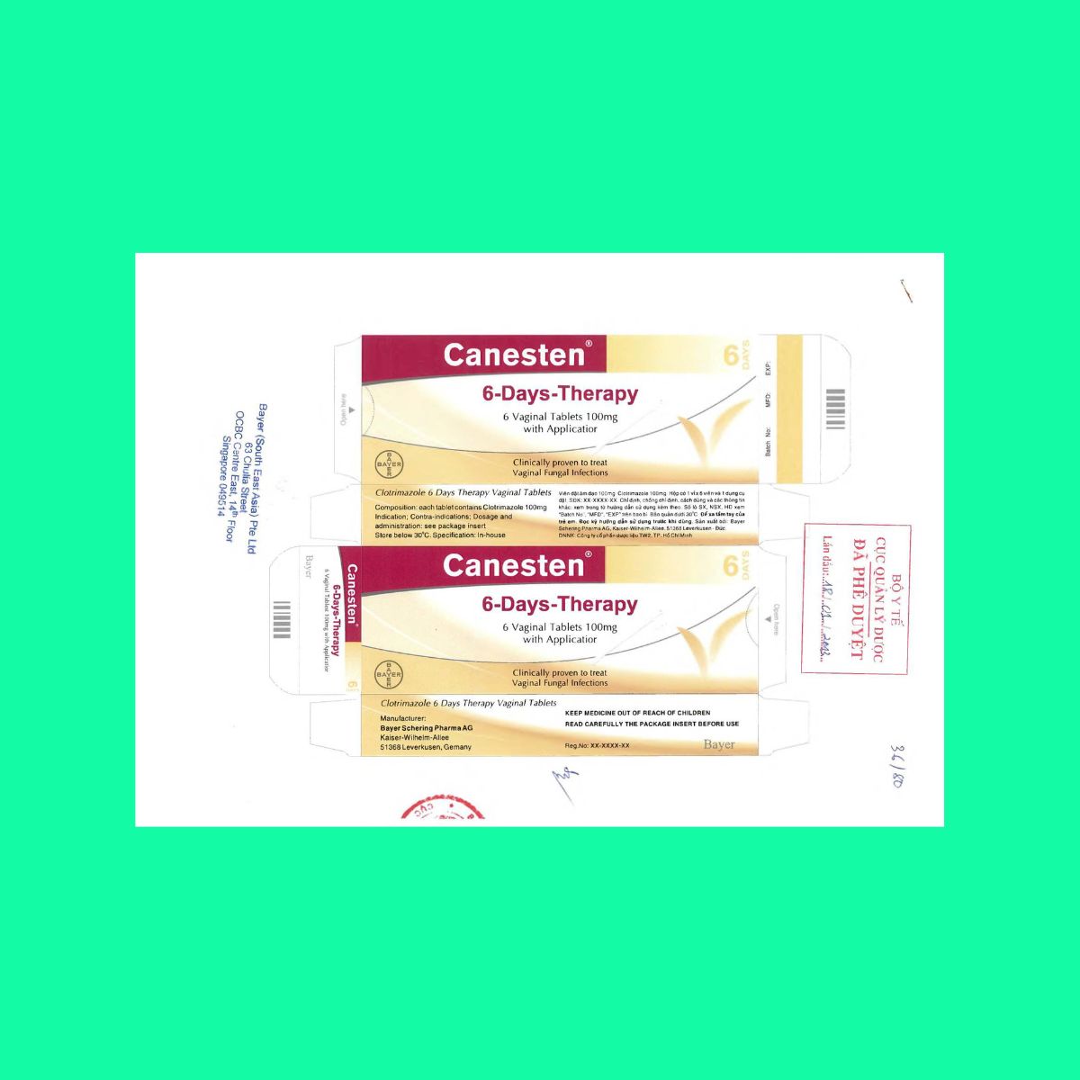 Canesten 100mg (12) Canesten 100mg