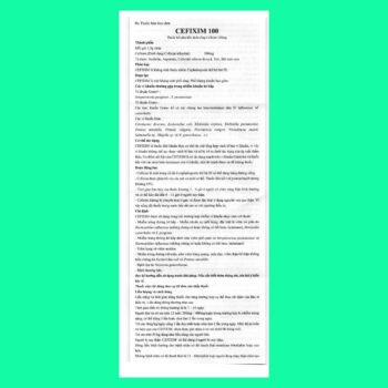 Cefixim 100 US Pharma 15 Cefixim 100 US Pharma