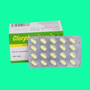 Clorpheniramin 4 DHG (viên nén dài)