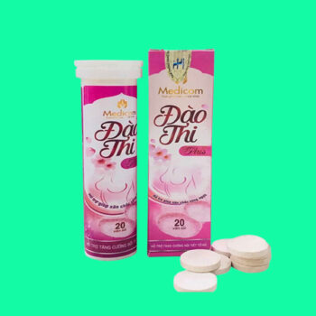 Đào Thi Plus - Viên sủi hỗ trợ làm vòng 1 săn chắc