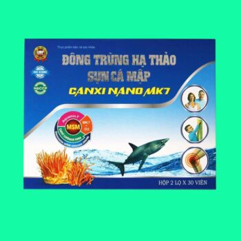 Đông trùng hạ thảo sụn cá mập Canxi Nano MK7 2 Đông trùng hạ thảo sụn cá mập Canxi Nano MK7