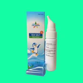Dung dịch xịt vệ sinh mũi trẻ em Sea Salt Nasal Spray 80ml