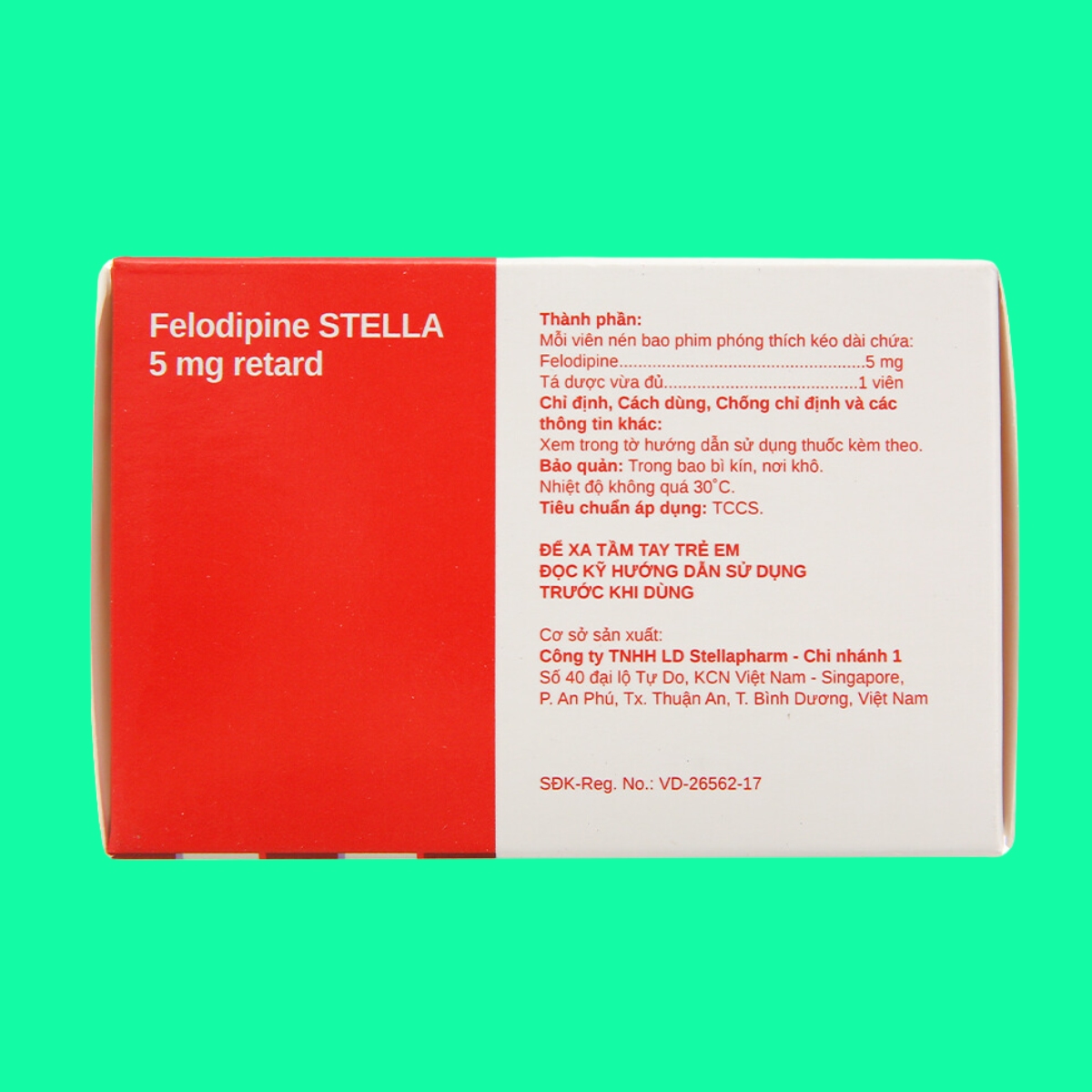 Felodipine-Stella-5mg-Retard-3 Felodipine Stella 5mg Retard