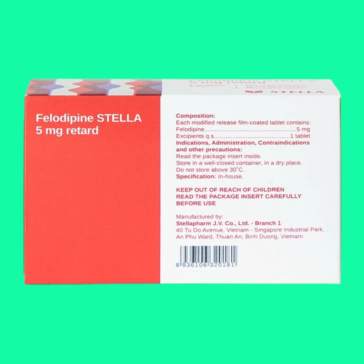 Felodipine-Stella-5mg-Retard-6 Felodipine Stella 5mg Retard