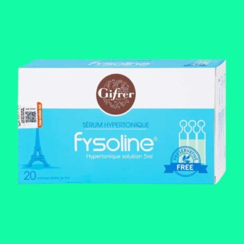 Fysoline Hypertonique Solution 5ml (Hộp 20 ống x 5ml) 3 Fysoline Hypertonique Solution 5ml