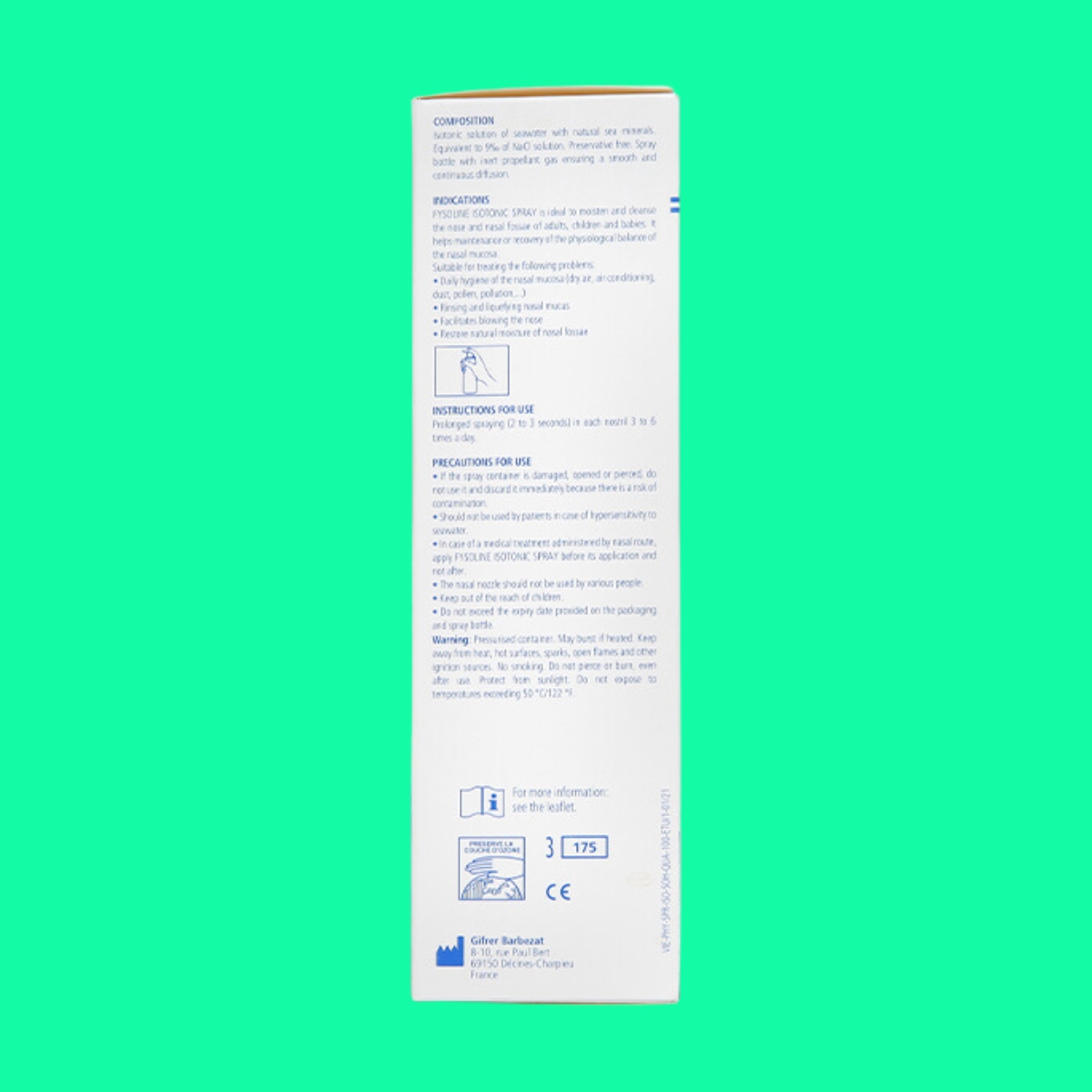 Fysoline Isotonic Spray 100ml 3 Fysoline Isotonic Spray 100ml