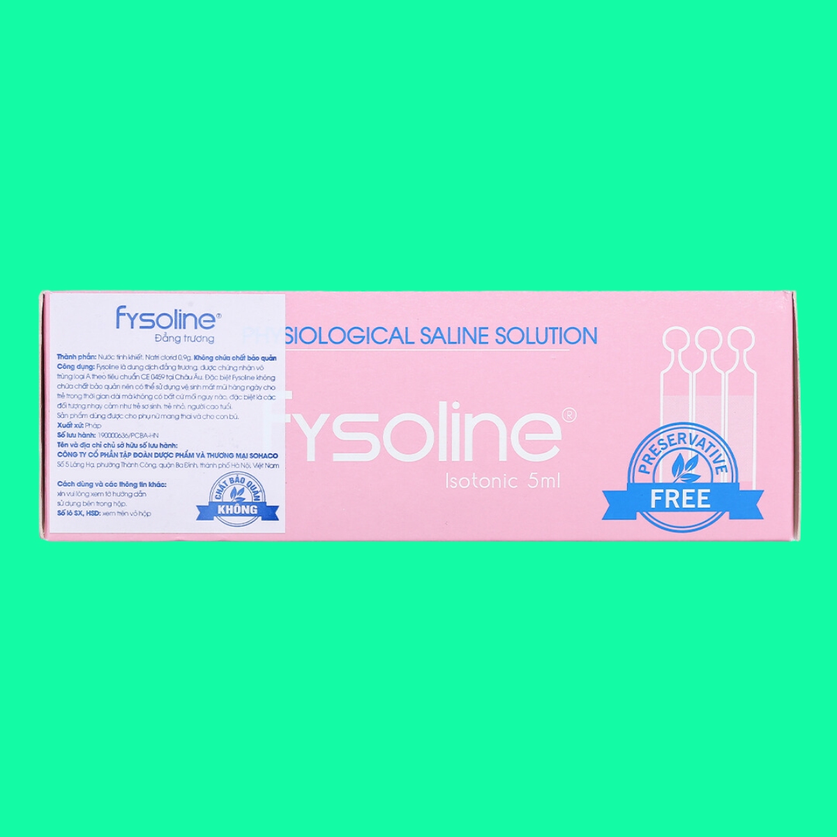 Fysoline Isotonique 5ml 4 Fysoline Isotonique 5ml
