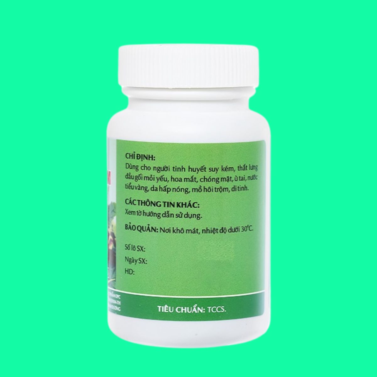 Hoàn Lục Vị Bổ Thận Âm (9) Hoàn Lục Vị Bổ Thận Âm