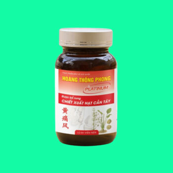 Hoàng Thống Phong Platinum (Hộp 60 viên) - Giải pháp cho người bị gút