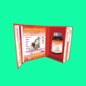 Hoàng Thống Phong Platinum (Hộp 60 viên) - Giải pháp cho người bị gút