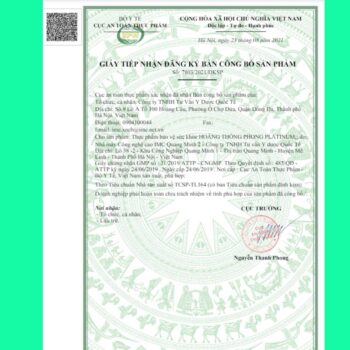 Hoàng Thống Phong Platinum (Hộp 60 viên) - Giải pháp cho người bị gút