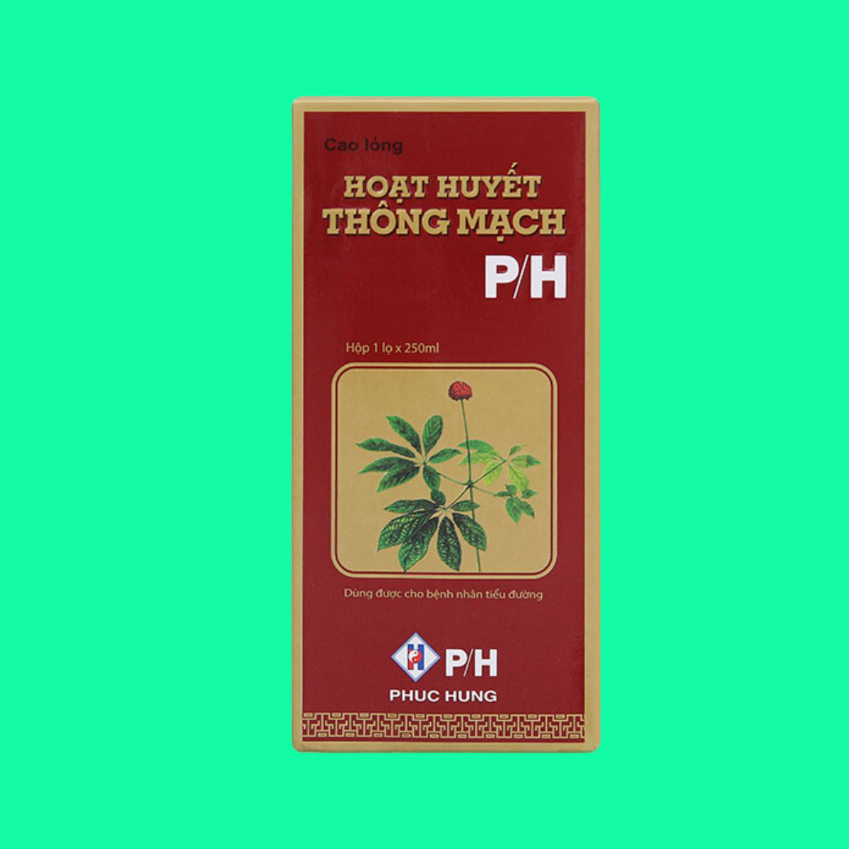 Hoat Huyet Thong Mach P/H Cao Long - 3 Thuốc Hoạt huyết thông mạch P/H (Cao lỏng) 250ml - Hỗ trợ tăng cường tuần hoàn não