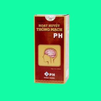 Hoạt huyết thông mạch P/H (Cao lỏng) 4 Thuốc Hoạt huyết thông mạch P/H (Cao lỏng) 250ml - Hỗ trợ tăng cường tuần hoàn não