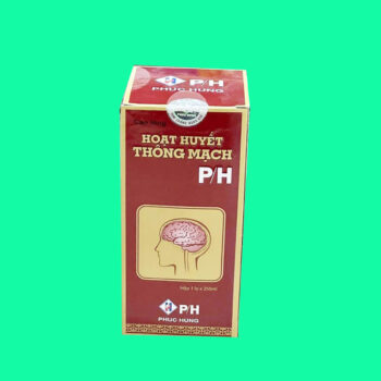 Hoạt huyết thông mạch P/H (Cao lỏng) 5 Thuốc Hoạt huyết thông mạch P/H (Cao lỏng) 250ml - Hỗ trợ tăng cường tuần hoàn não