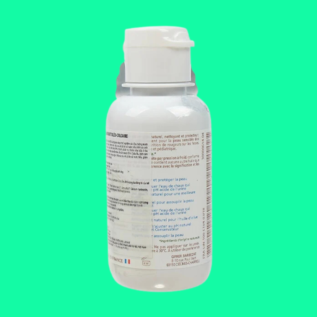 Kem chong ham Gifrer Liniment Oleo-Calcaire 100ml 2 Kem chống hăm Gifrer Liniment Oleo-Calcaire 100ml