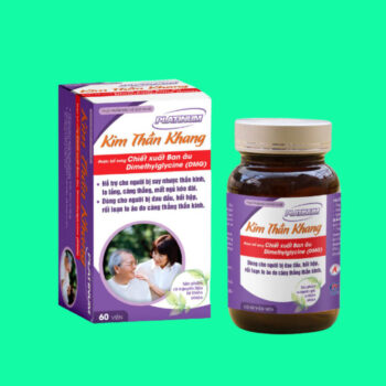 Kim Thần Khang Platinum (Hộp 60 viên) - Giải pháp cho người suy nhược thần kinh