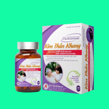 Kim Thần Khang Platinum (Hộp 60 viên) - Giải pháp cho người suy nhược thần kinh