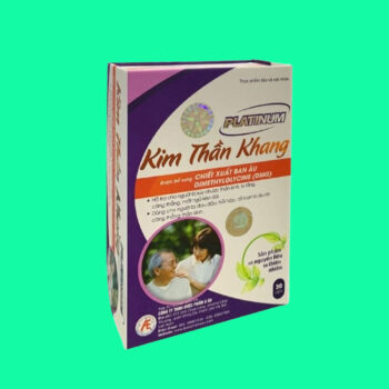 Kim Thần Khang Platinum (Hộp 60 viên) - Giải pháp cho người suy nhược thần kinh