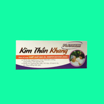 Kim Thần Khang Platinum (Hộp 60 viên) - Giải pháp cho người suy nhược thần kinh