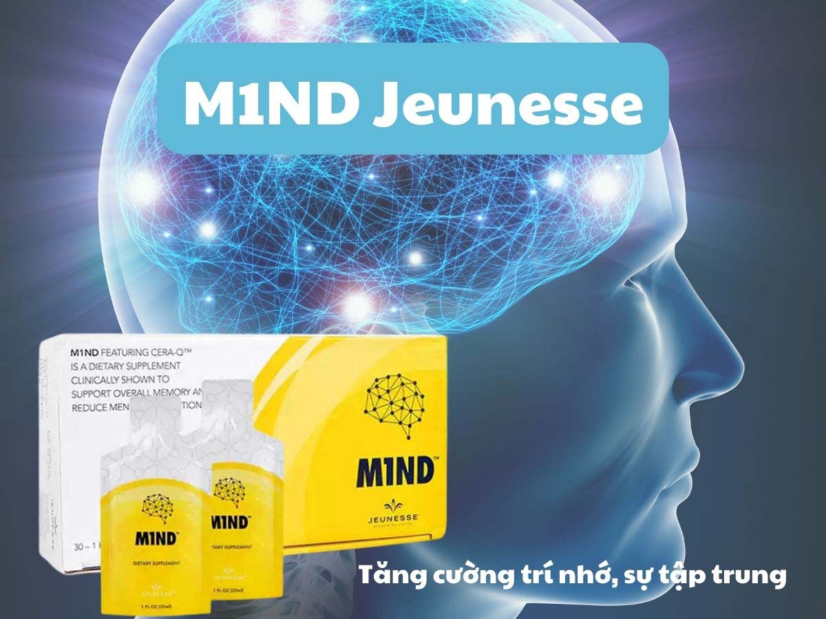 M1ND Jeunesse (Hộp 30 gói)- Hỗ trợ tăng cường trí nhớ